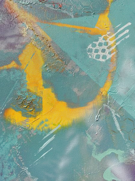 Close up of Abstract Art