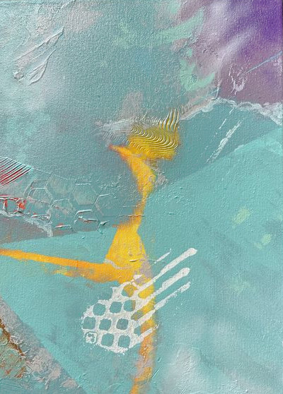 Close up of Abstract Art