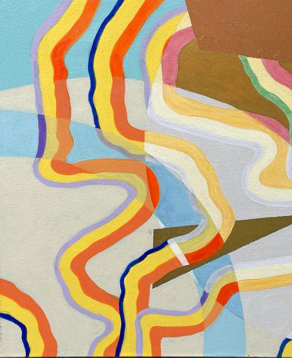 Close up of Abstract Art