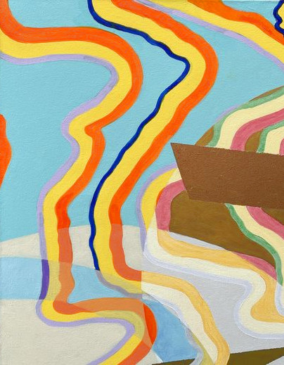 Close up of Abstract Art