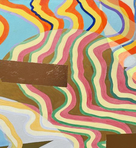 Close up of Abstract Art