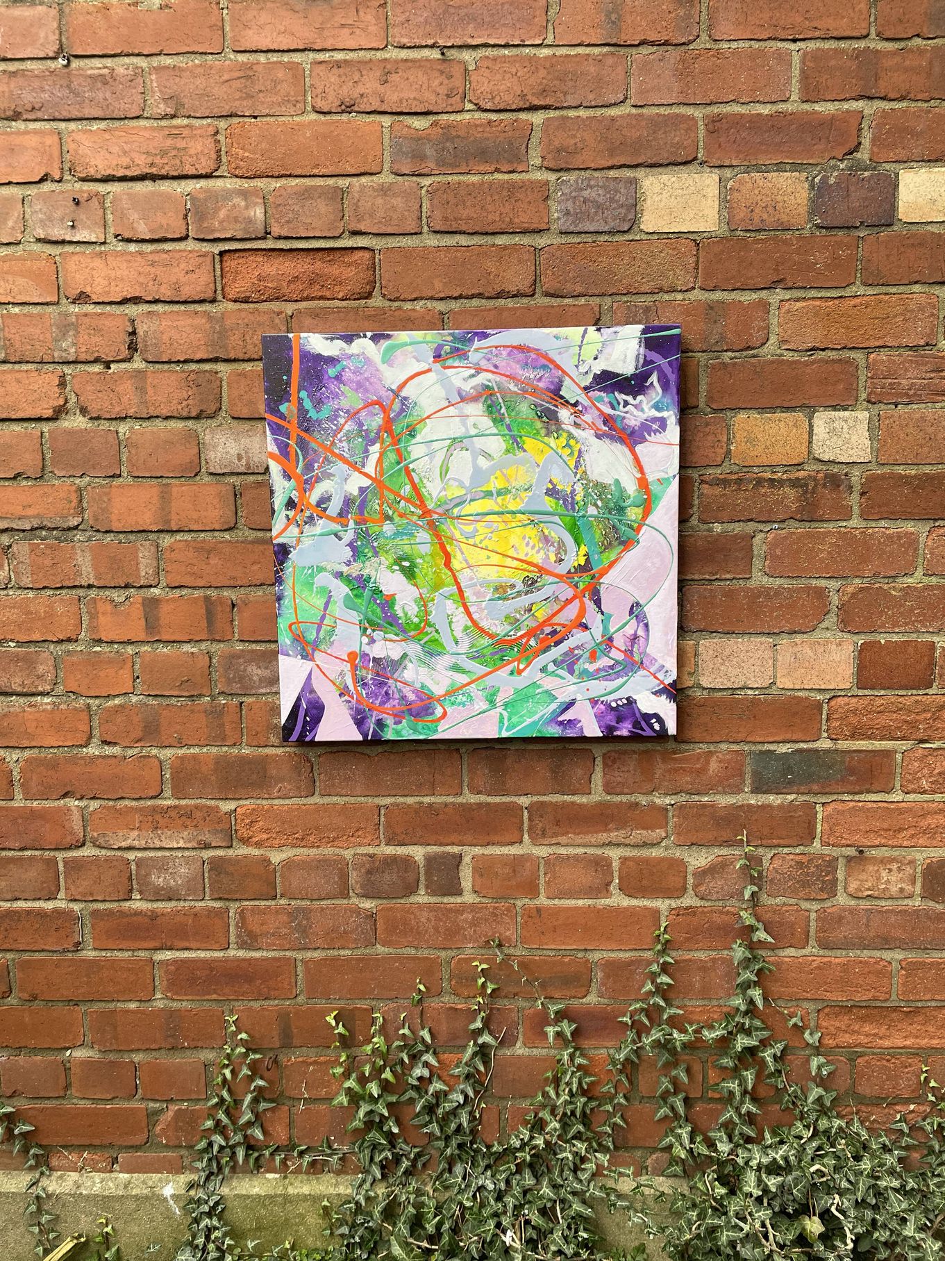 Image of Abstract Painting Iridescence