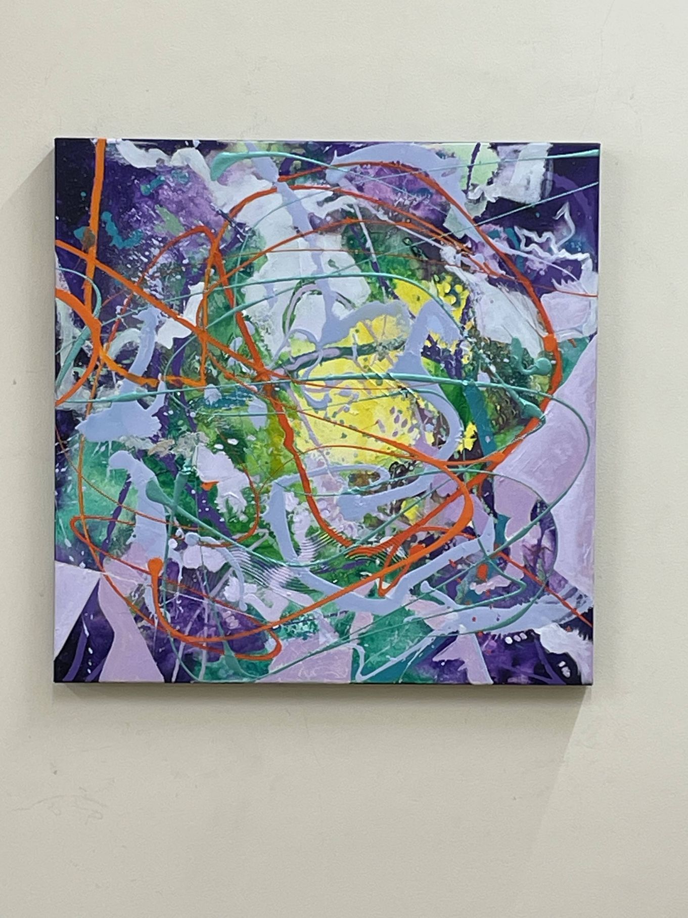 Close up of Abstract Art