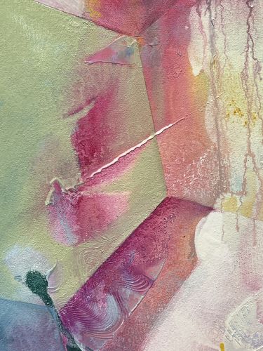 Close up of Abstract Art
