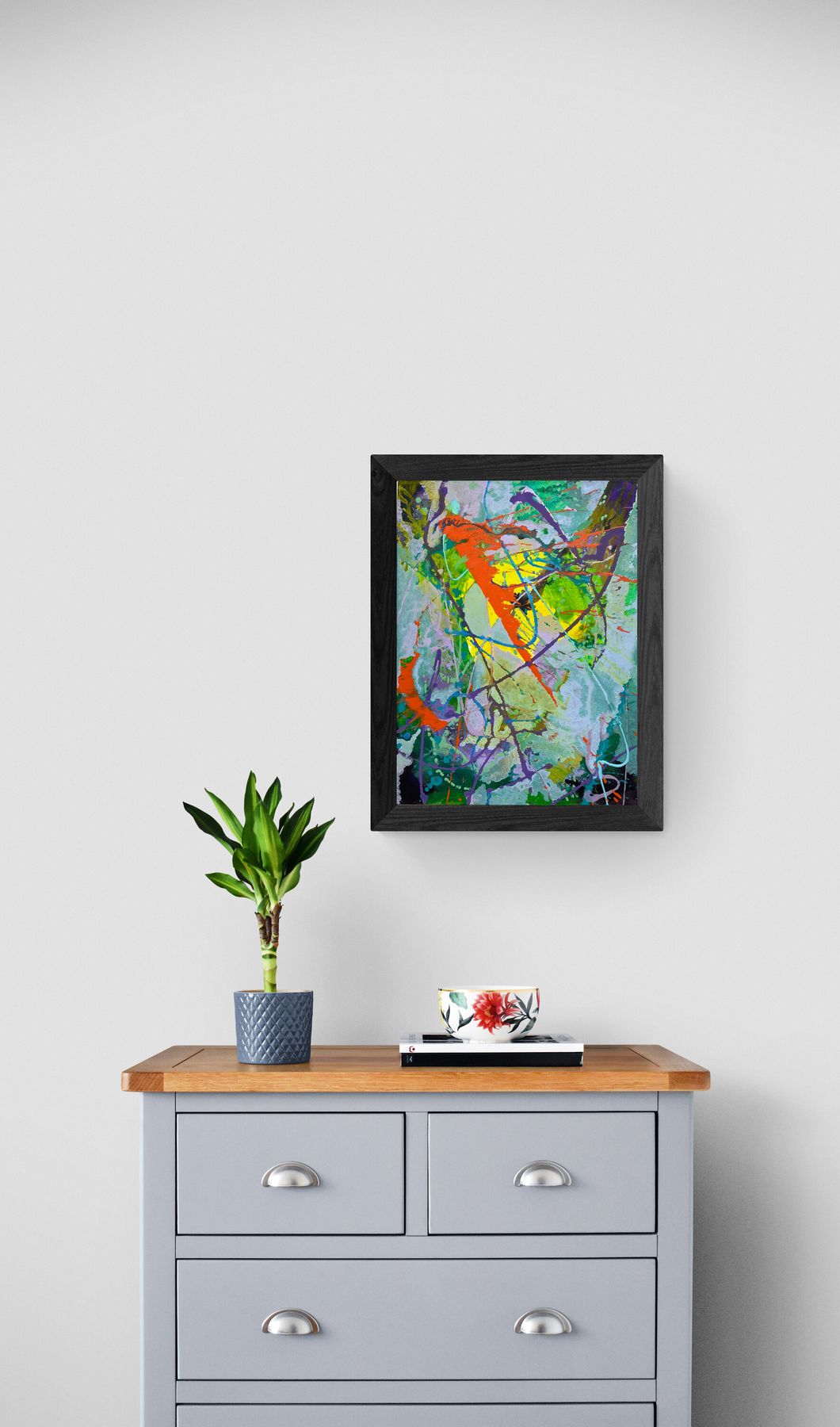 Close up of Abstract Art